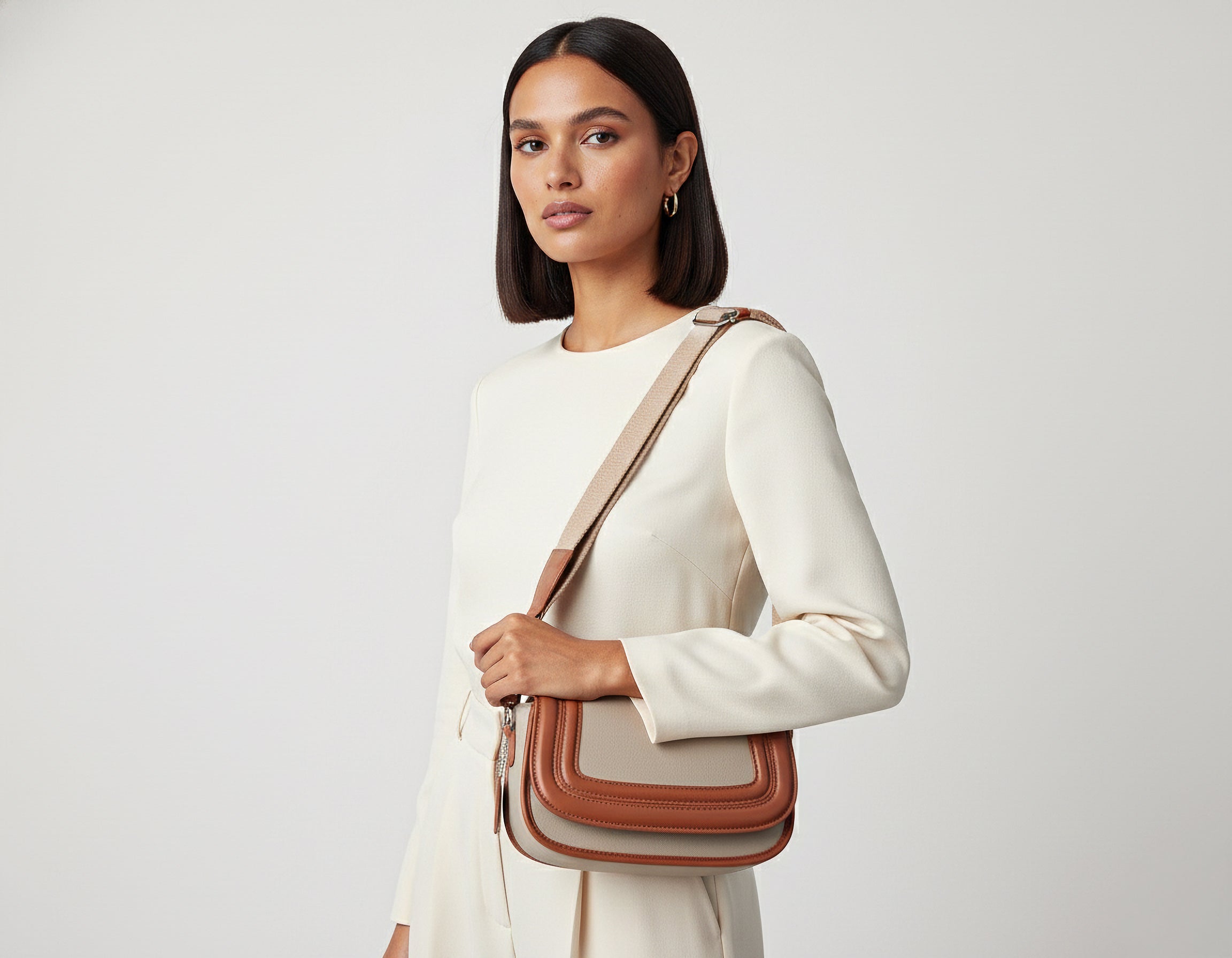 Nikki Dual Strap Crossbody Bag