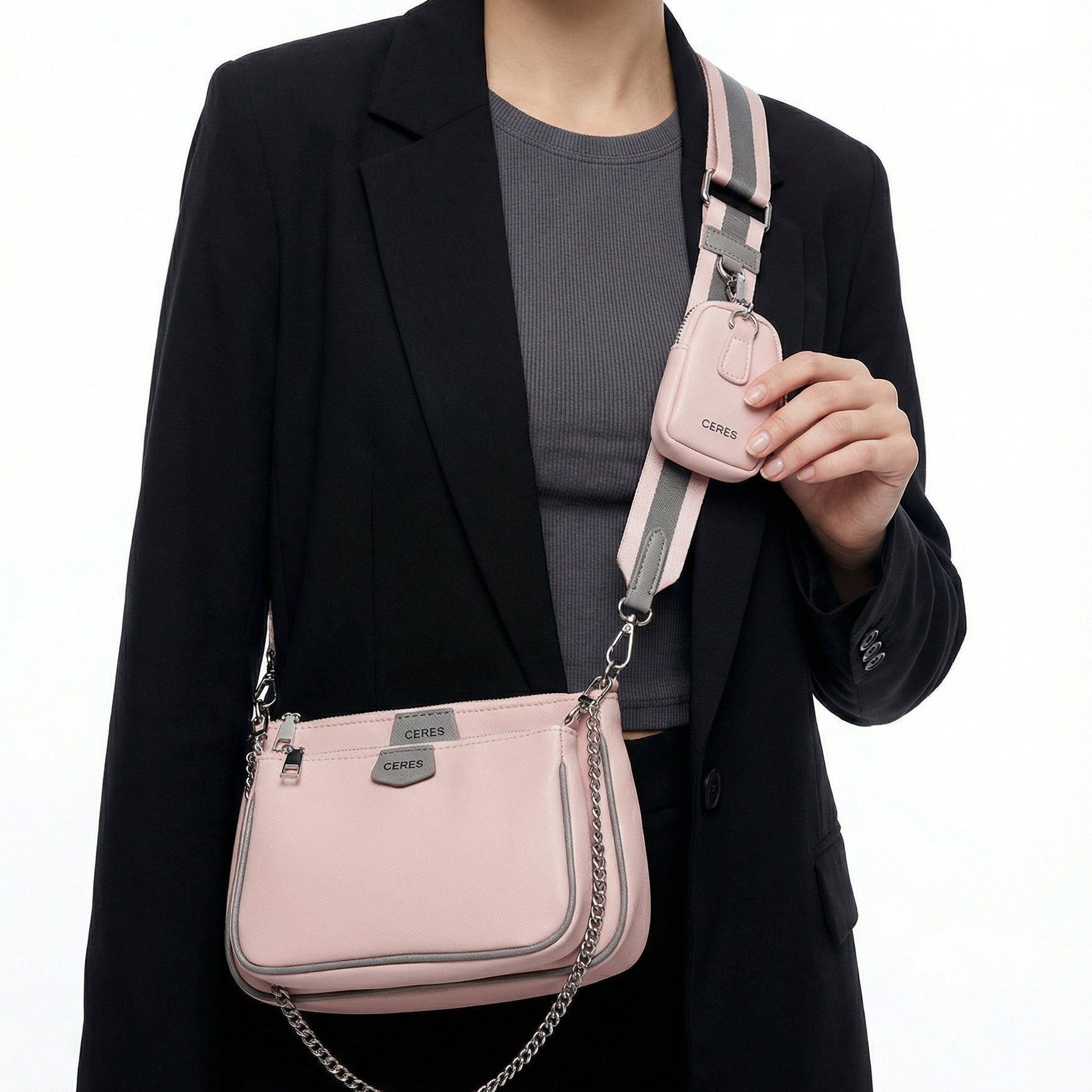 Kylie Double Crossbody Bag