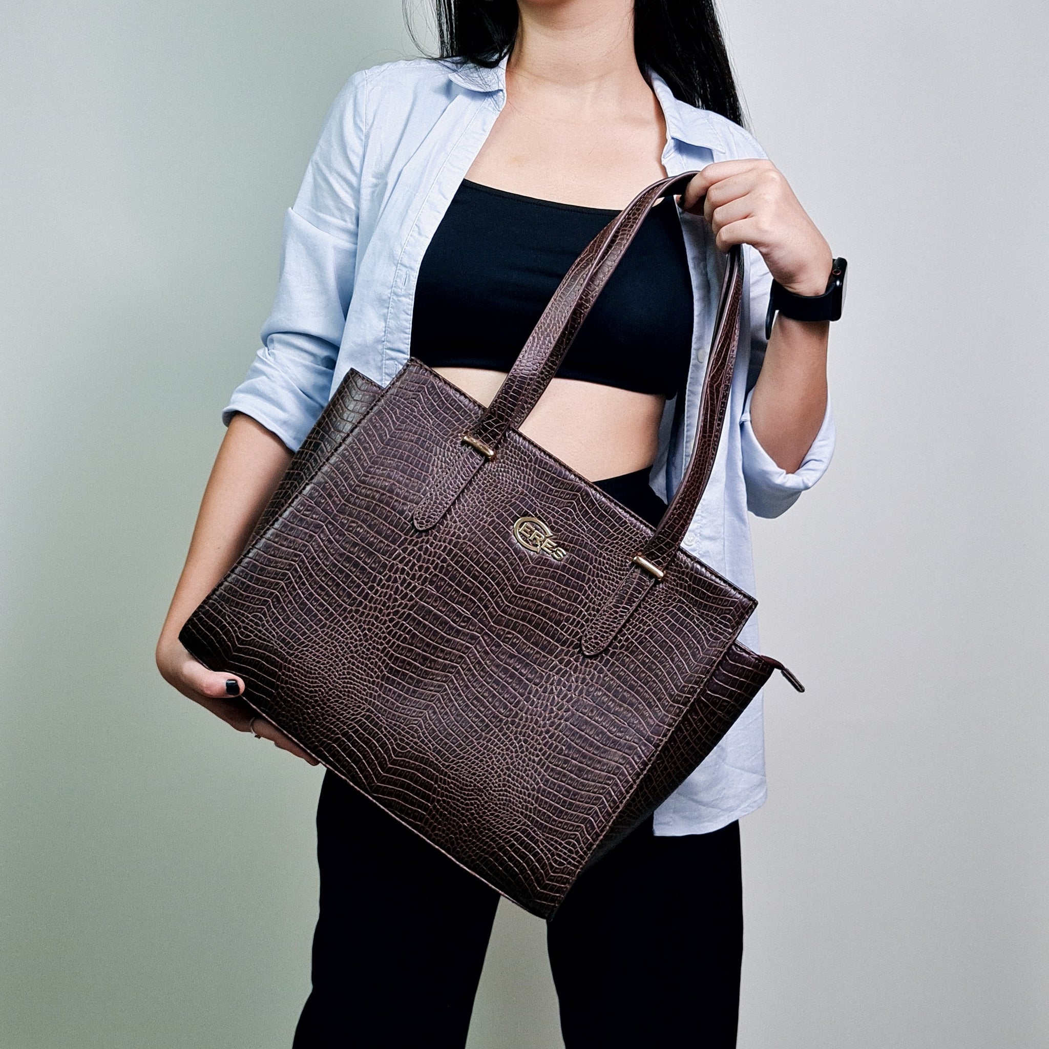 Dream Tote- Brown