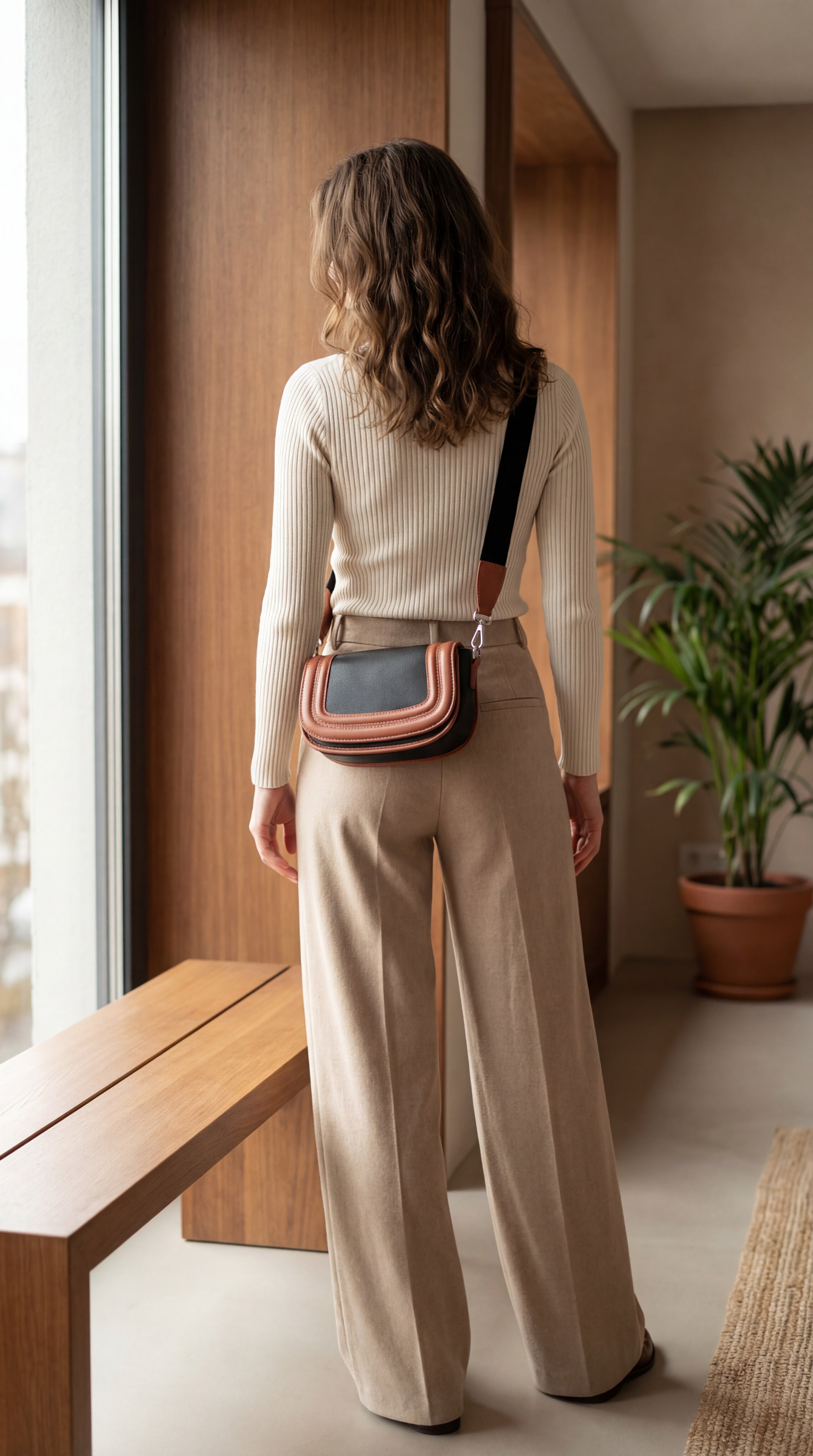 Nikki Dual Strap Crossbody Bag