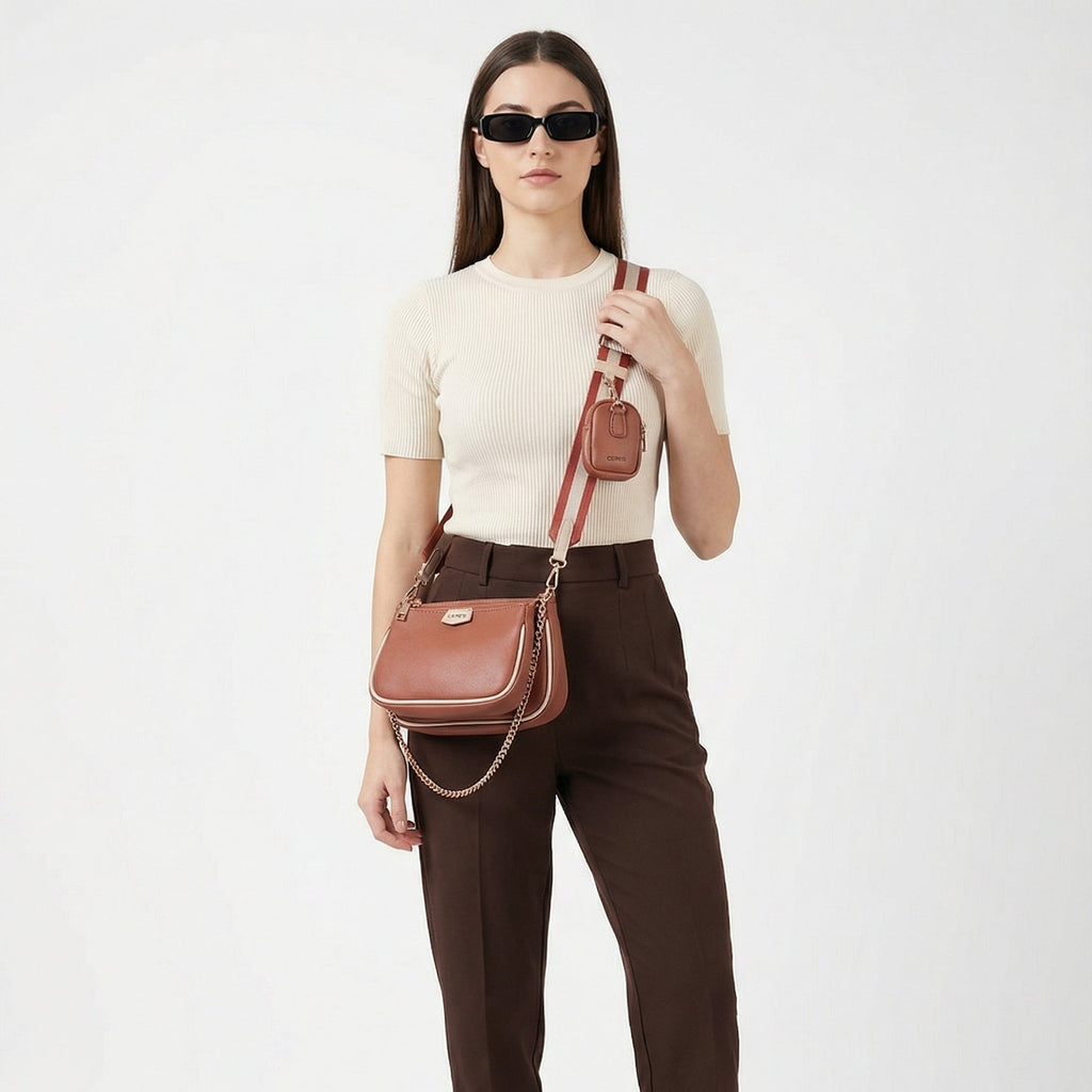 Kylie Double Crossbody Bag