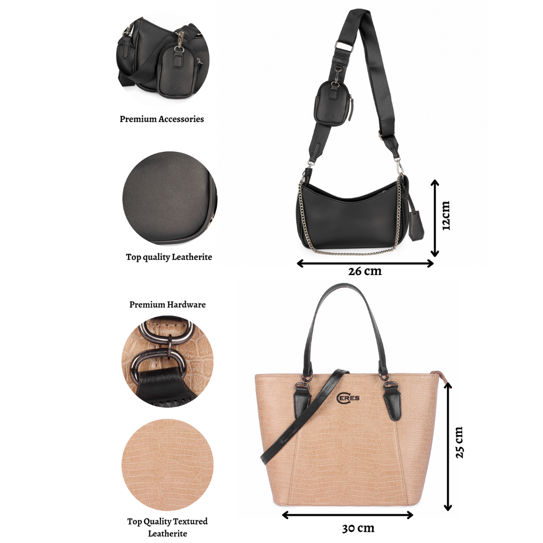 COMBO DEAL Nora Crossbody & Victoria Tote
