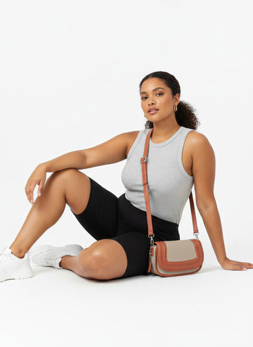 Nikki Dual Strap Crossbody Bag