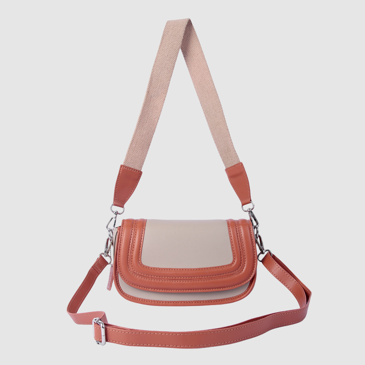 Nikki Dual Strap Crossbody Bag