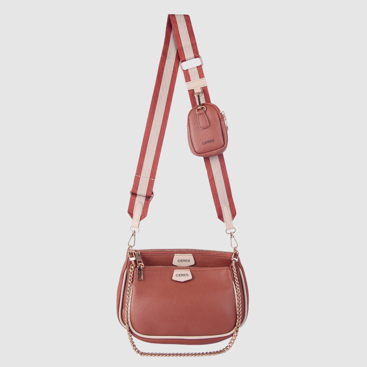 Kylie Double Crossbody Bag